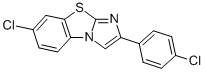 7-CHLORO-2-(4-CHLOROPHENYL)IMIDAZO[2,1-B]BENZOTHIAZOLE CAS#: 56921-73-4