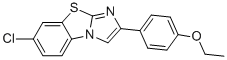 7-CHLORO-2-(4-ETHOXYPHENYL)IMIDAZO[2,1-B]BENZOTHIAZOLE CAS#: 56921-71-2