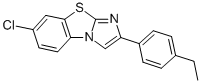 7-CHLORO-2-(4-ETHYLPHENYL)IMIDAZO[2,1-B]BENZOTHIAZOLE CAS#: 419557-23-6