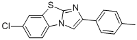 7-CHLORO-2-(4-METHYLPHENYL)IMIDAZO[2,1-B]BENZOTHIAZOLE CAS#: 56921-72-3