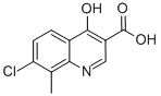 7-CHLORO-4-HYDROXY-8-METHYLQUINOLINE-3-CARBOXYLIC ACID CAS#: 405923-50-4