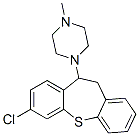 7-Chloro-10,11-dihydro-10-(4-methylpiperazino)dibenzo[b,f]thiepin CAS#: 5207-64-7