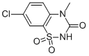 7-Chloro-4-methyl-2H-1,2,4-benzothiadiazin-3(4H)-on-1,1-dioxide CAS#: 5790-71-6