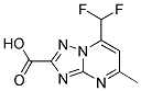 7-DIFLUOROMETHYL-5-METHYL-[1,2,4]TRIAZOLO-[1,5-A]PYRIMIDINE-2-CARBOXYLIC ACID CAS#: 445025-82-1