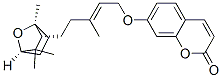 7-[[(E)-3-Methyl-5-[(1S,2R,4R)-1,3,3-trimethyl-7-oxabicyclo[2.2.1]heptan-2-yl]-2-pentenyl]oxy]-2H-1-benzopyran-2-one CAS#: 512-17-4