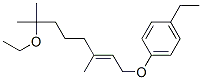 7-Ethoxy-1-(p-ethylphenoxy)-3,7-dimethyl-2-octene CAS#: 52730-76-4