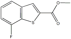 7-FLUORO-BENZO[B]THIOPHENE-2-CARBOXYLIC ACID METHYL ESTER CAS#: 550998-54-4