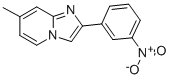 7-METHYL-2-(3-NITROPHENYL)IMIDAZO[1,2-A]PYRIDINE CAS#: 54970-96-6