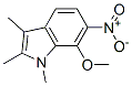 7-Methoxy-1,2,3-trimethyl-6-nitro-1H-indole CAS#: 53918-88-0