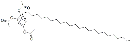 7-Tetracosylbicyclo[3.1.1]hepta-1(6),2,4-triene-2,3,6-triol triacetate CAS#: 55429-47-5