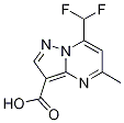 7-(difluoromethyl)-5-methylpyrazolo[1,5-a]pyrimidine-3-carboxylic acid(SALTDATA: FREE) CAS#: 438218-14-5