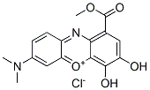7-(dimethylamino)-3,4-dihydroxy-1-(methoxycarbonyl)phenoxazin-5-ium chloride CAS#: 6416-51-9