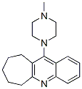 7,8,9,10-Tetrahydro-11-(4-methyl-1-piperazinyl)-6H-cyclohepta[b]quinoline CAS#: 5782-96-7