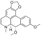 (7aS,8S)-6,7,7a,8-Tetrahydro-8,10-dimethoxy-7-methyl-5H-benzo[g]-1,3-benzodioxolo[6,5,4-de]quinoline CAS#: 53602-03-2