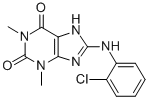8-[(2-Chlorophenyl)amino]-3,7-dihydro-1,3-dimethyl-1H-purine-2,6-dione CAS#: 5429-34-5