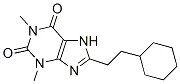 8-(2-Cyclohexylethyl)-1,3-dimethyl-7H-purine-2,6(1H,3H)-dione CAS#: 5426-90-4