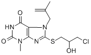8-[(3-chloro-2-hydroxypropyl)sulfanyl]-3-methyl-7-(2-methyl-2-propenyl)-3,7-dihydro-1H-purine-2,6-dione CAS#: 477333-68-9