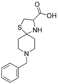 8-BENZYL-1-THIA-4,8-DIAZA-SPIRO[4.5]DECANE-3-CARBOXYLIC ACID CAS#: 55944-38-2