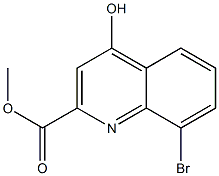 8-BroMo-4-hydroxy-quinoline-2-carboxylic acid Methyl ester CAS#: 495407-02-8