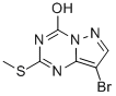 8-Bromo-2-(methylthio)pyrazolo[1,5-a][1,3,5]triazin-4-ol CAS#: 54346-35-9