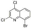 8-Bromo-2,4-dichloroquinoline, 97% CAS#: 406204-86-2