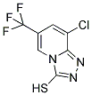 8-CHLORO-6-(TRIFLUOROMETHYL)[1,2,4]TRIAZOLO[4,3-A]PYRIDINE-3-THIOL CAS#: 571917-27-6