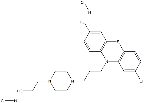 8-Chloro-10-[3-[4-(2-hydroxyethyl)-1-piperazinyl]propyl]-10H-phenothiazin-3-ol Dihydrochloride CAS#: 56158-51-1