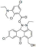8-Chloro-5-(hydroxymethyl)-N,N-diethyl-2H-[1]benzothiopyrano[4,3,2-cd]indazole-2-ethan-1-amineN-oxide CAS#: 54484-91-2