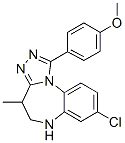 8-Chloro-5,6-dihydro-1-(4-methoxyphenyl)-4-methyl-4H-[1,2,4]triazolo[4,3-a][1,5]benzodiazepine CAS#: 54028-90-9