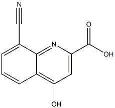 8-Cyano-4-hydroxy-quinoline-2-carboxylic acid CAS#: 495409-74-0