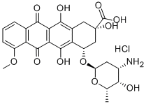 8-Desacetyl-8-carboxy Daunorubicin Hydrochloride CAS#: 58199-96-5