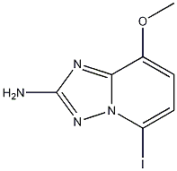 8-Methoxy-5-iodo-[1,2,4]triazolo[1,5-a]pyridin-2-yl-amine CAS#: 492468-97-0