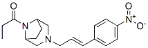 8-Propionyl-3-[3-(4-nitrophenyl)-2-propenyl]-3,8-diazabicyclo[3.2.1]octane CAS#: 59038-10-7
