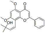 8-[(Z)-3-Hydroxy-3-methyl-1-butenyl]-5,7-dimethoxy-2-phenyl-4H-1-benzopyran-4-one CAS#: 50299-52-0