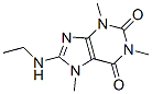 8-ethylamino-1,3,7-trimethyl-purine-2,6-dione CAS#: 5436-10-2