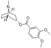 (8-methyl-8-azabicyclo[3.2.1]oct-3-yl) 3,4-dimethoxybenzoate CAS#: 500-56-1