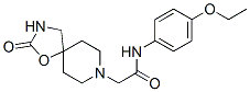 8-(p-Ethoxyphenylcarbamoylmethyl)-1-oxa-3,8-diazaspiro[4.5]decan-2-one CAS#: 5053-04-3