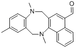 8,11,14-trimethyl-7,8,13,14-tetrahydronaphtho[2,1-c][1,5]benzodiazocine-5-carbaldehyde CAS#: 463932-98-1