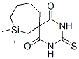 8,8-Dimethyl-3-thioxo-2,4-diaza-8-silaspiro[5.6]dodecane-1,5-dione CAS#: 52-57-3