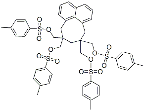 8,8,10,10-Tetrakis(p-tolylsulfonyloxymethyl)-8,9,10,11-tetrahydro-7H-cycloocta[de]naphthalene CAS#: 59174-99-1