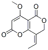 (8E)-8-Ethylidene-7,8-dihydro-4-methoxy-2H,5H-pyrano[4,3-b]pyran-2,5-dione CAS#: 56775-57-6