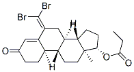 [(8R,9S,10R,13S,14S,17S)-6-(dibromomethylidene)-10,13-dimethyl-3-oxo-2 ,7,8,9,11,12,14,15,16,17-decahydro-1H-cyclopenta[a]phenanthren-17-yl] propanoate CAS#: 58193-99-0