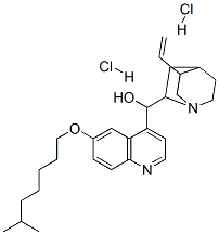 (8alpha,9R)-10,11-dihydro-6'-[(6-methylheptyl)oxy]cinchonan-9-ol dihydrochloride CAS#: 605-08-3