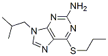 9-(2-methylpropyl)-6-propylsulfanyl-purin-2-amine CAS#: 56964-85-3