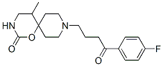 9-[3-(p-Fluorobenzoyl)propyl]-5-methyl-1-oxa-3,9-diazaspiro[5.5]undecan-2-one CAS#: 54981-16-7