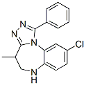 9-Chloro-5,6-dihydro-4-methyl-1-phenyl-4H-[1,2,4]triazolo[4,3-a][1,5]benzodiazepine CAS#: 54028-81-8