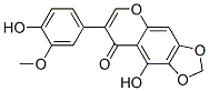 9-Hydroxy-7-(4-hydroxy-3-methoxyphenyl)-8H-1,3-dioxolo[4,5-g][1]benzopyran-8-one CAS#: 52591-11-4