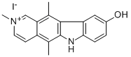 9-hydroxy-2,5,11-trimethyl-6H-pyrido[4,3-b]carbazolium iodide CAS#: 58447-24-8