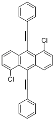9,10-BIS(PHENYLETHYNYL)-1,5-DICHLOROANTHRACENE CAS#: 51580-24-6