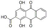 9,10-Dihydro-1,4-dihydroxy-9,10-dioxo-2-anthracenecarboxylic acid CAS#: 6416-55-3